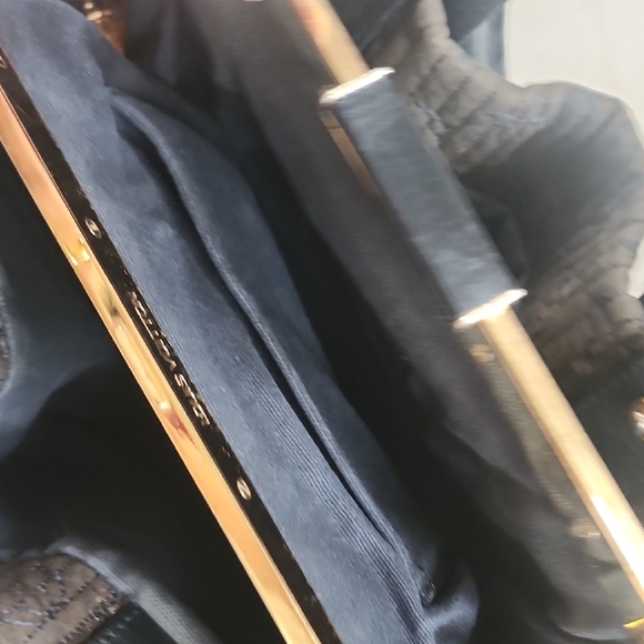 Louis Vuitton Motard Bike bag year 2007 Elegant Black Handbag with Gold Accents - Picture 8 of 10